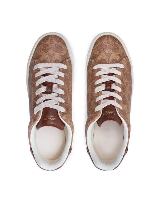 Coach Coach Sneakersy High Line CW970 Brązowy