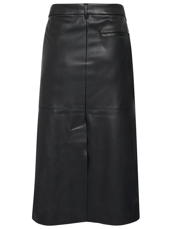 Calvin Klein Calvin Klein Krilo iz umetnega usnja LV044D651G Črna Regular Fit