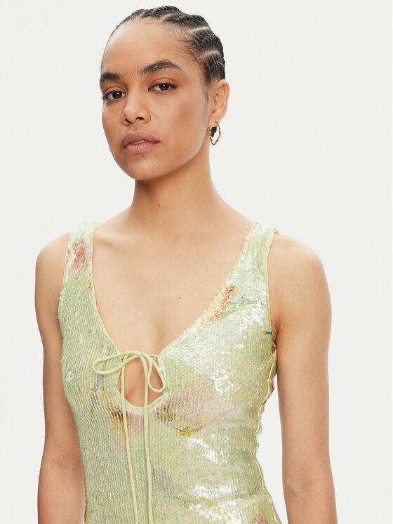 BARDOT BARDOT Koktélruha Eloda 59954DB Zöld Regular Fit