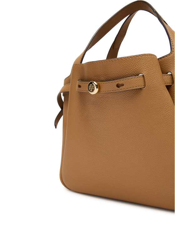 Tory Burch Tory Burch Ročna torba Romy Satchel 164866 Rjava