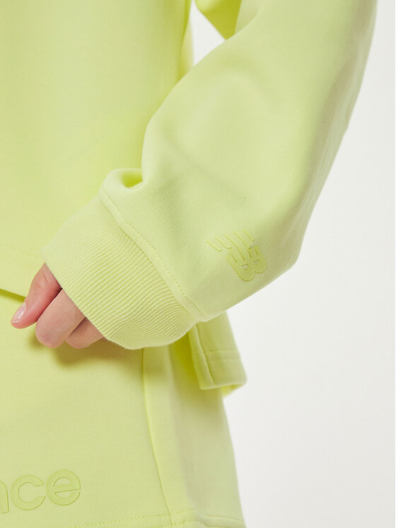 New Balance New Balance Sweatshirt Hyper Density WT41556 Grün Relaxed Fit
