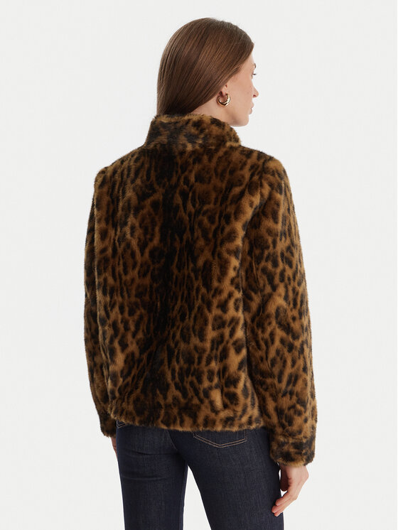 Guess Guess Kožušina W5BL65 W3900 Hnedá Regular Fit
