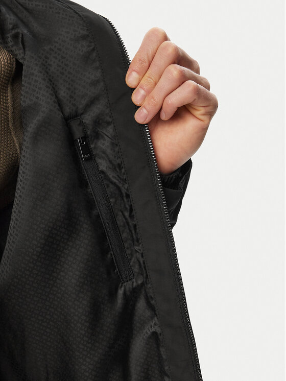 BOSS BOSS Wiatrówka H-Carlen 50564402 Czarny Regular Fit