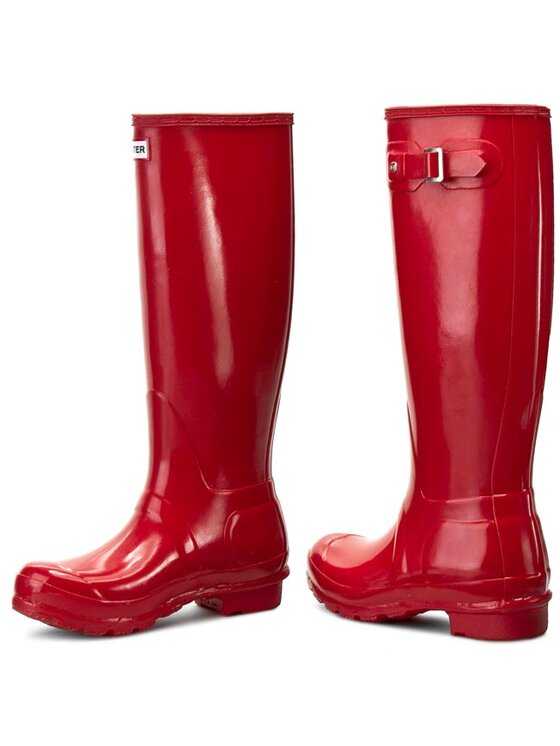 Hunter Hunter Cizme de cauciuc Original Gloss WFT1000RGL Roșu