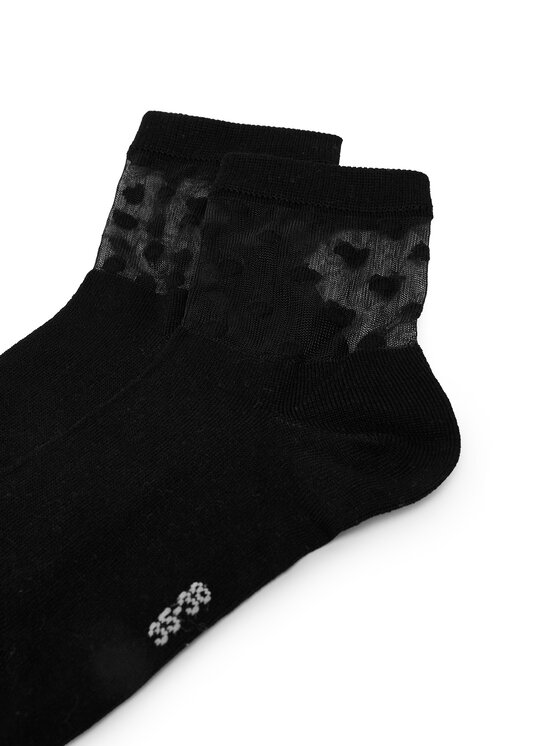 Nine West Nine West Dlhé ponožky KR_NW_STREET_W_SS25 (2 PACK) Čierna