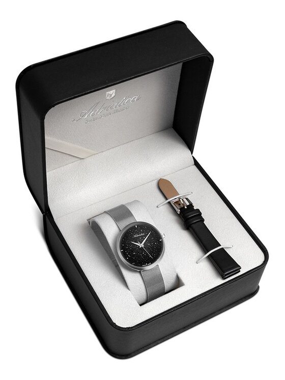 Adriatica Adriatica Hodinky A3646.5114QBL-SET Stříbrná