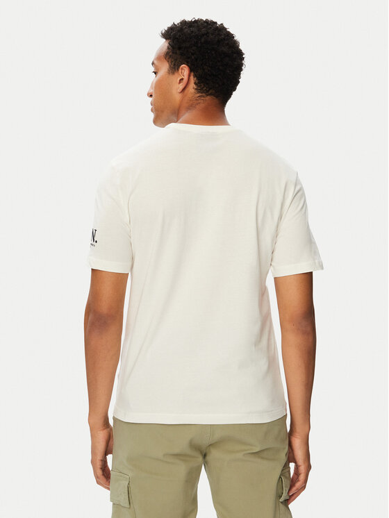 Aeronautica Militare Aeronautica Militare T-Shirt 262TS2541UJ00750 Λευκό Regular Fit