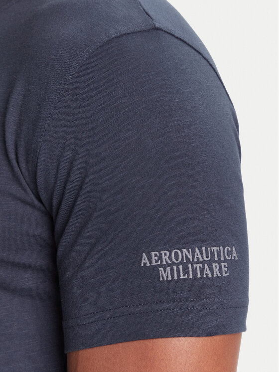 Aeronautica Militare Aeronautica Militare T-shirt 252TS2472UJ00708 Tamnoplava Regular Fit