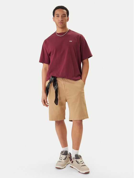 DC Shoes DC Shoes Pantalon scurți din material Worker ADYWS03087 Bej Regular Fit