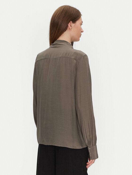 Gap Gap Blúzka 618636-00 Hnedá Regular Fit