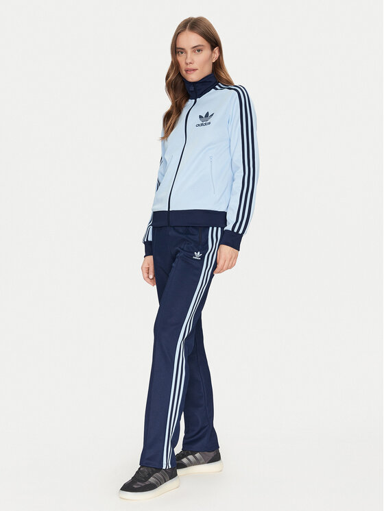 adidas adidas Pantaloni da tuta Beckenbauer JC5793 Blu scuro Regular Fit