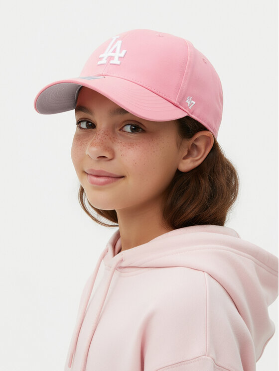 47 Brand 47 Brand Cap MLB Los Angeles Dodgers Raised Basic '47 MVP B-RAC12CTP-RSA Rosa