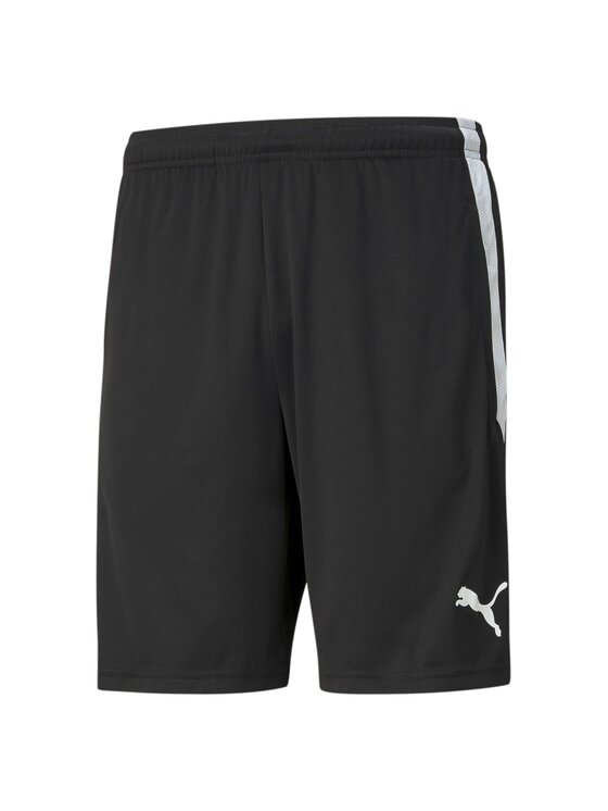 Puma Puma Komplet koszula i szorty materiałowe 27366 Czarny Comfort Fit