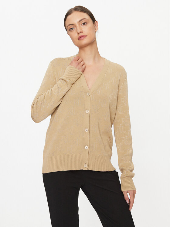 LAUREN RALPH LAUREN Lauren Ralph Lauren Cardigan 200916279001 Bej Regular Fit