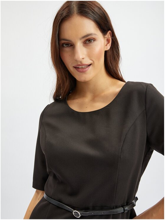 Orsay Orsay Sukienka 490453-660000__38 Czarny Regular Fit