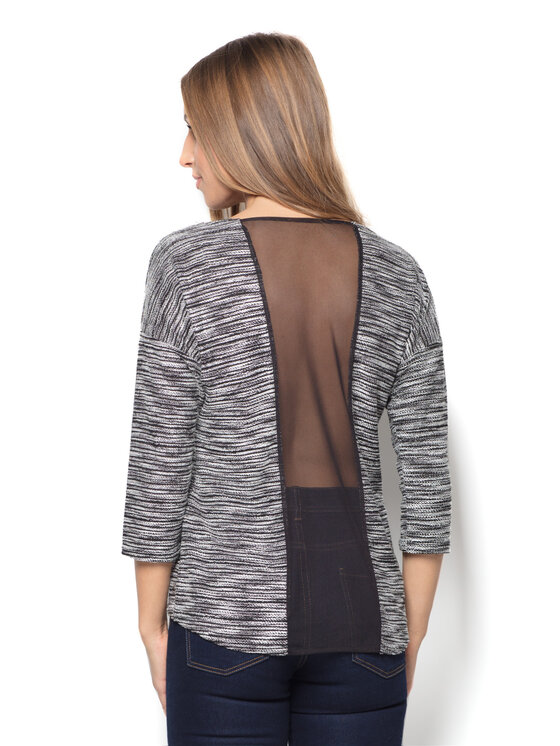 Lenitif Lenitif Bluzka K304 Szary Regular Fit