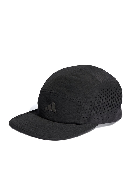 adidas adidas Kepurė su snapeliu Running x 4D HEAT.RDY Five-Panel Cap HY0672 Juoda
