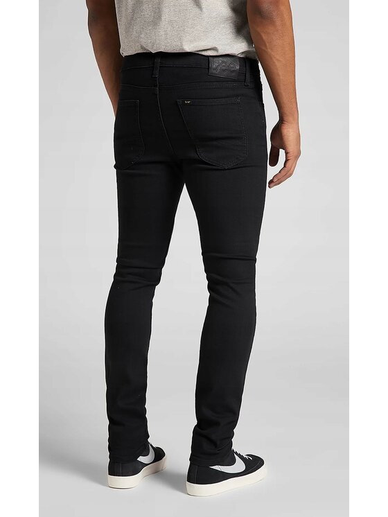 Lee Lee Jeansy Malone Czarny Skinny Fit