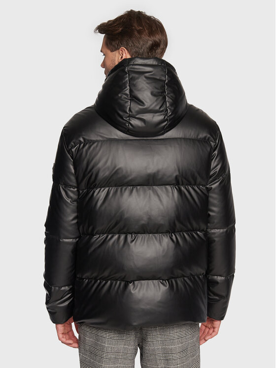 KARL LAGERFELD KARL LAGERFELD Dirbtinės odos striukė 505045 524549 Juoda Regular Fit