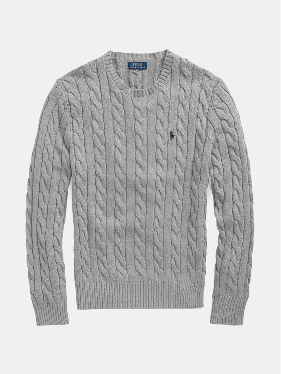 Polo Ralph Lauren Polo Ralph Lauren Пуловер 710775885013 Сив Regular Fit