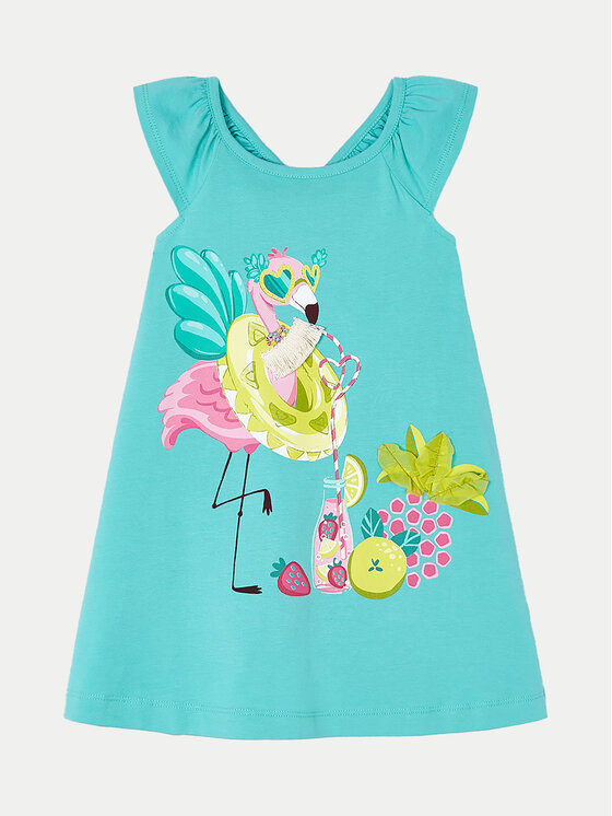 Mayoral Mayoral Ljetna haljina 3944 Plava Regular Fit