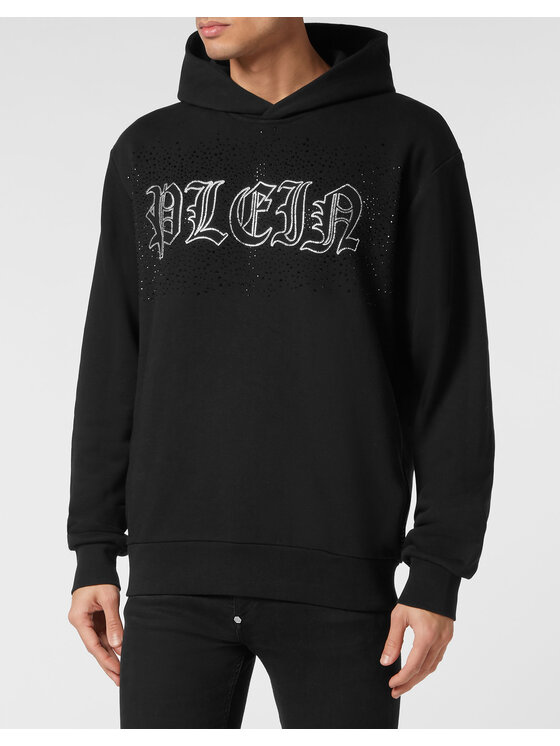 PHILIPP PLEIN PHILIPP PLEIN Bluza 14947 Czarny Regular Fit