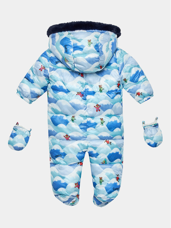 Guess Guess Tuta da neve P3BG05 WEGY0 Blu Regular Fit