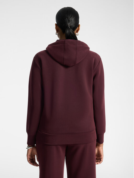 Elena Mirò Elena Mirò Felpa G808Z000679N039 Bordeaux Regular Fit