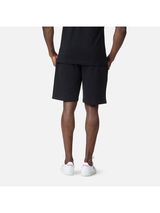 Rossignol Rossignol Szorty materiałowe Logo Short Pant Ft Czarny Regular Fit
