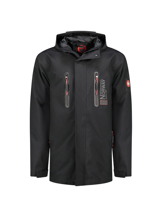 Geographical Norway Geographical Norway Kurtka przejściowa SZ2204H/GN-BLACK Czarny Reglan Fit