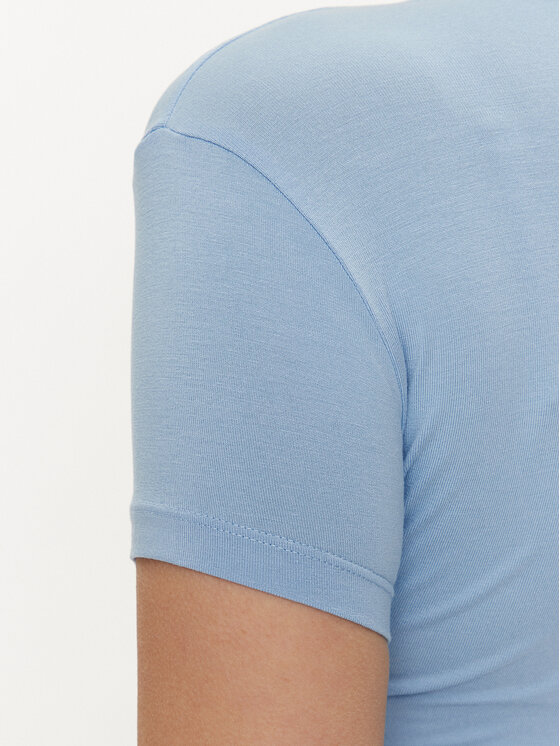 Gina Tricot Gina Tricot Tričko 21287 Modrá Slim Fit