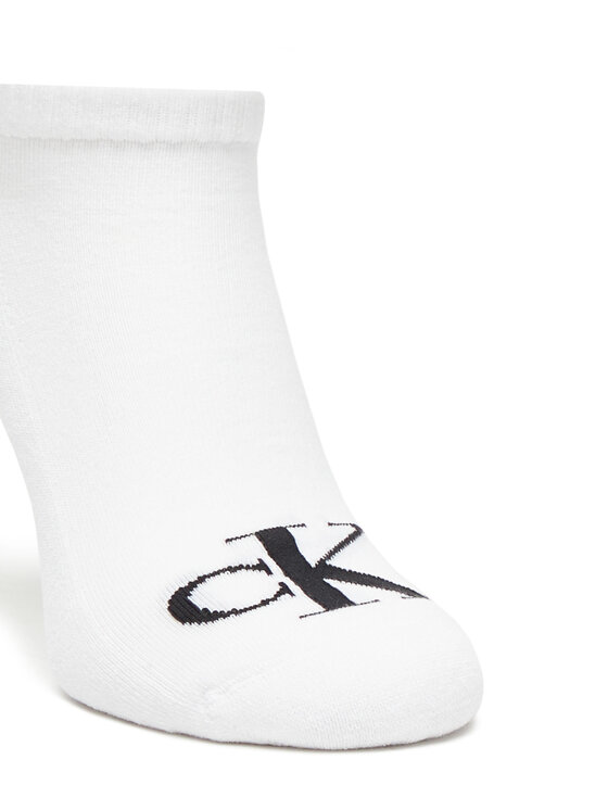 Calvin Klein Calvin Klein 2 vīriešu zemo zeķu pāru komplekts 701228807 Balts