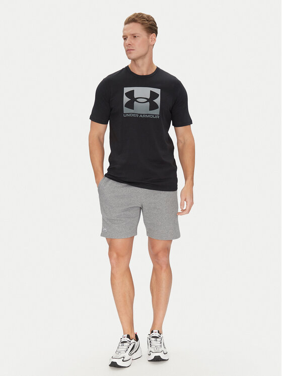 Under Armour Under Armour Tričko Boxed Sports 1386793 Čierna Loose Fit