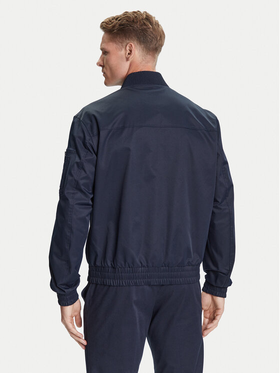 BOSS BOSS Kurtka bomber H-Comber-253 50544097 Granatowy Regular Fit