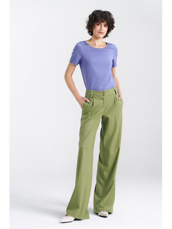 NIFE NIFE Halenka B160 Fialová Regular Fit