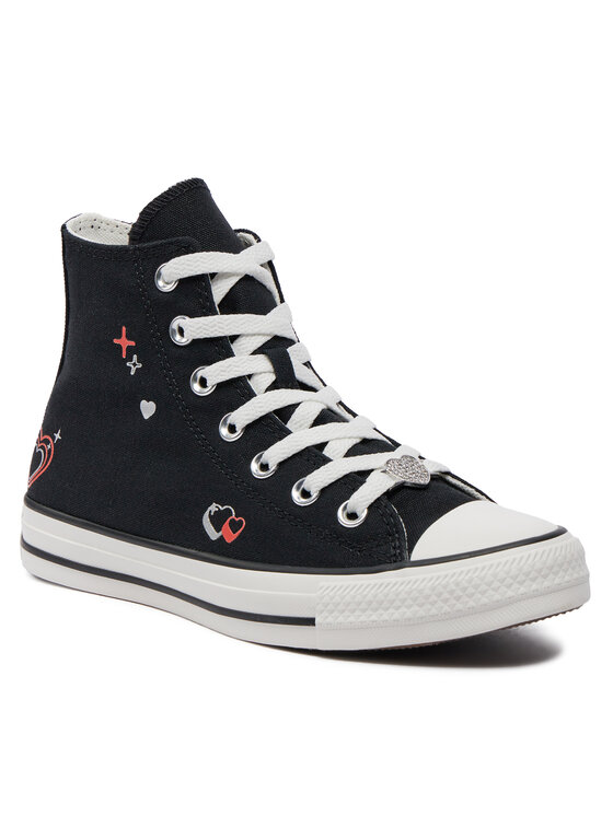 Converse Kedas Chuck Taylor All Star Y2K Heart A09116C Melns Modivo.lv