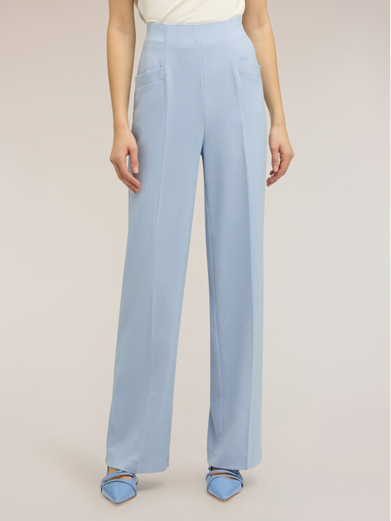 Motivi Motivi Pantaloni di tessuto P054Q004502N004 Turchese Over Fit