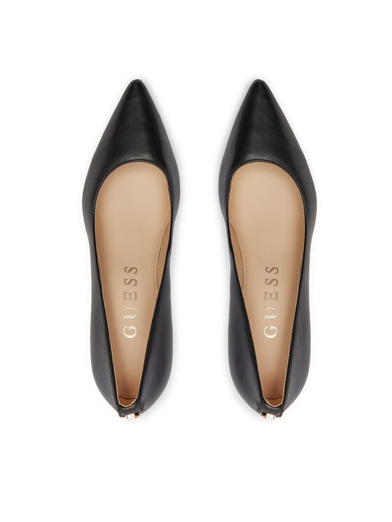 Guess Guess Γόβες Dabbey FLTDAB LEA08 Μαύρο