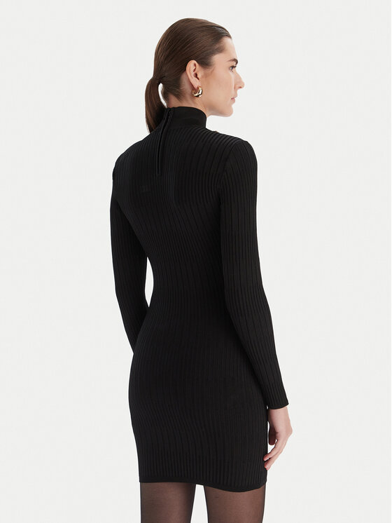 Marciano Guess Marciano Guess Трикотажна сукня 5BGK52 5881Z Чорний Slim Fit