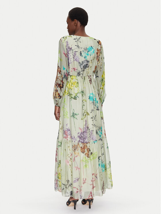 Dixie Dixie Rochie de vară A207W020A Verde Regular Fit