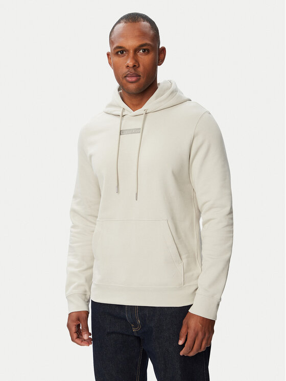 Calvin Klein Hanorac LV04RG276G Bej deschis Regular Fit