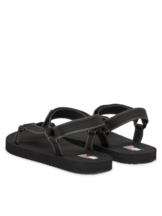 Tommy Jeans Tommy Jeans Sandali Tjm Casual Sandal EM0EM01563 Črna