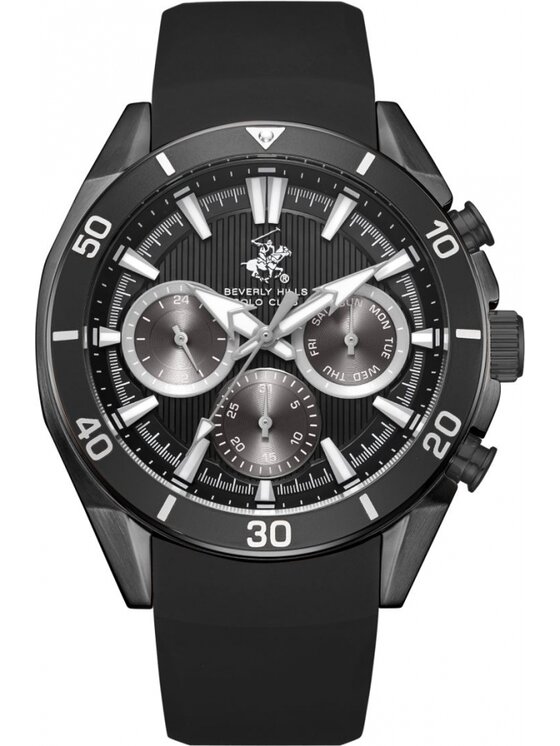 Beverly Hills Polo Club Beverly Hills Polo Club Zegarek BP3730X.051 Szary
