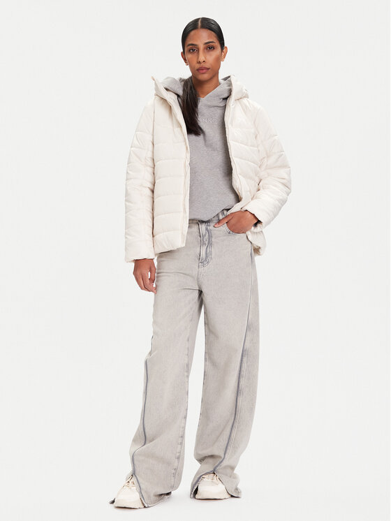 Puma Puma Geacă de iarnă Ess 685231 87 Écru Regular Fit
