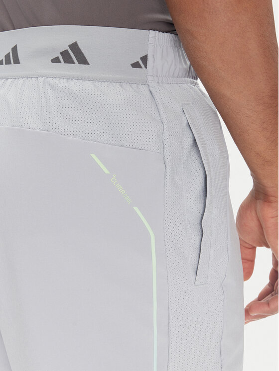 adidas adidas Sportiniai šortai Tech JM4178 Pilka Regular Fit