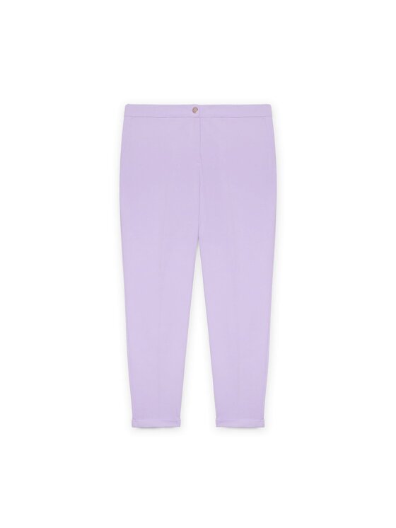 Fiorella Rubino Fiorella Rubino Pantaloni di tessuto P124L002046N009 Viola Regular Fit