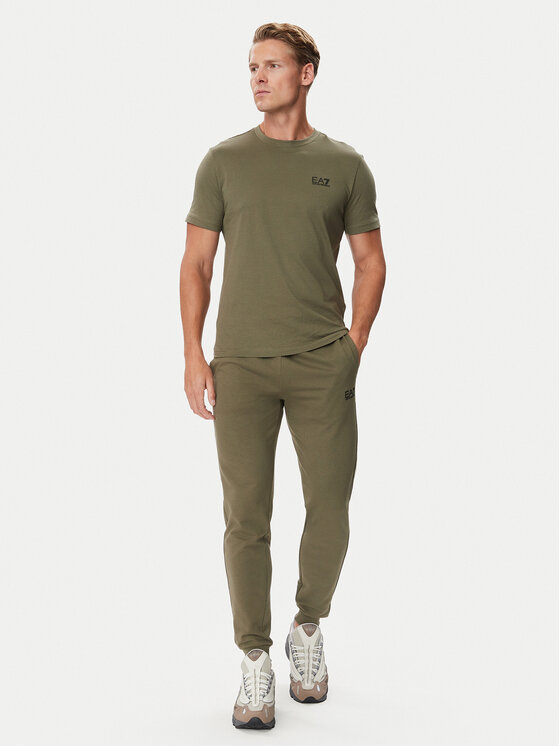 EA7 Emporio Armani EA7 Emporio Armani Marškinėliai 8NPT25 PJVPZ U7014 Chaki Regular Fit