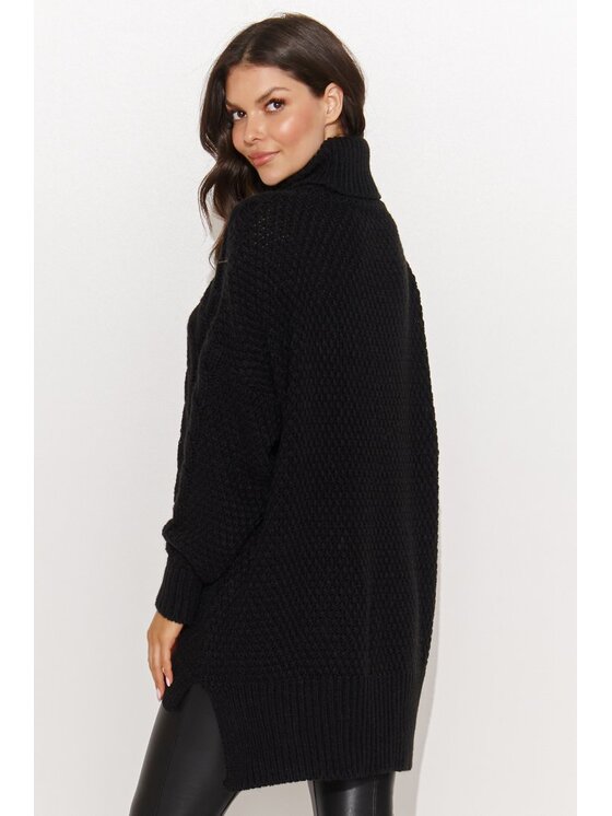 Numinou Numinou Sweter NU_S96 Czarny Regular Fit