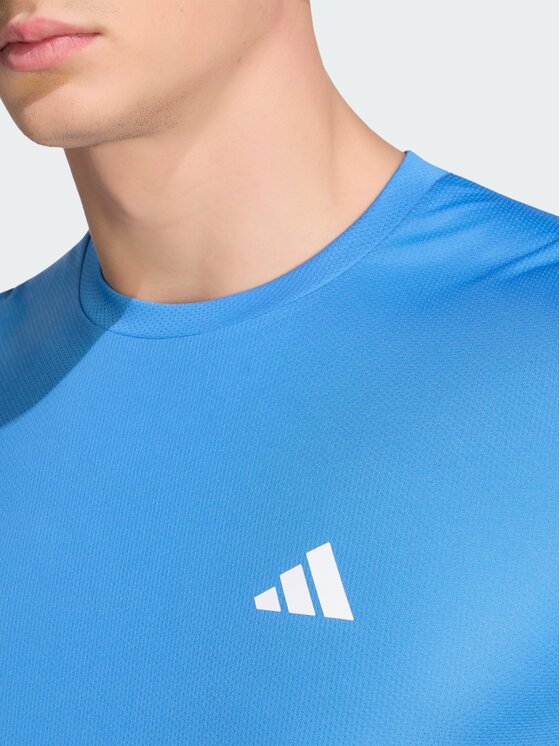 adidas adidas Koszulka techniczna 158824 Niebieski jasny Regular Fit