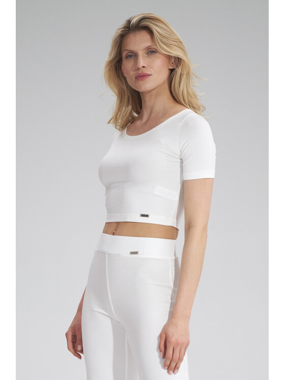 FIGL FIGLFIGL Blusa M748 Bianco Regular Fit